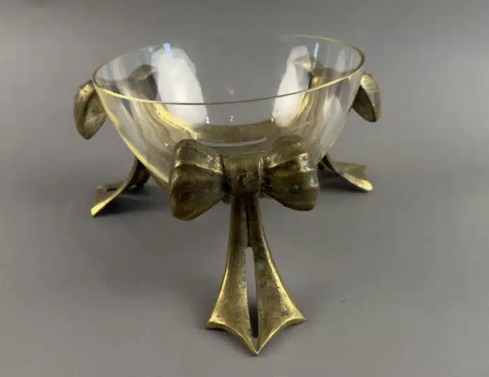 Heinz Goll - Messing Obstschale Ausführung Gießerei "Kurt Jesch" Bleiburg,  Dm. 26 cm H 14 cm – Bild 3