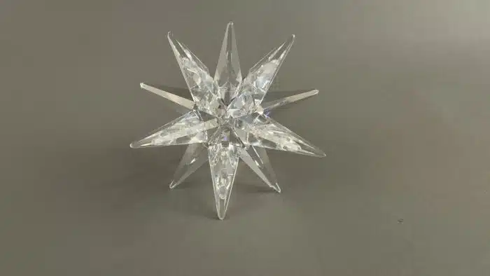Swarovski Weihnachts Stern H 10 cm, leicht bestoßen