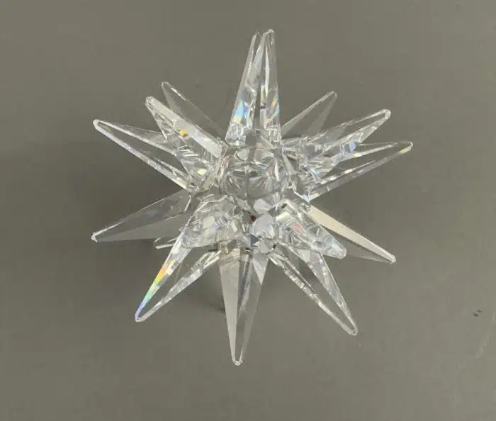 Swarovski Weihnachts Stern H 10 cm, leicht bestoßen – Bild 2