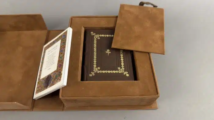 Psalterium Beatae Mariae Virginis. Das Gebetbuch der Königin Beatrix. in orig. Karton und Beschreibungsheft, Karton 17x15 cm – Bild 6