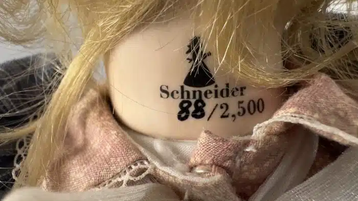 Porzellanpuppe Schneider 88/2500 – Bild 5