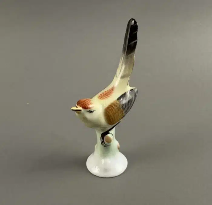 Porzellan Figur Vogel Hollohaza Hungary – Bild 2