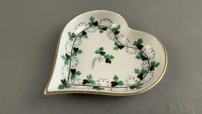Herend Porzellan Herz - Schale 10x11 cm
