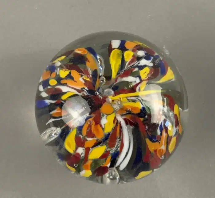 Murano Style Art Glaskugel Briefbeschwerer Dm.10cm – Bild 2