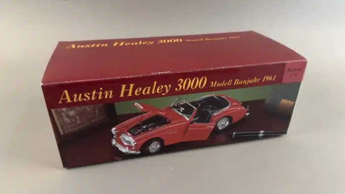  Austin Healey 3000 1961 Rot 1:18
