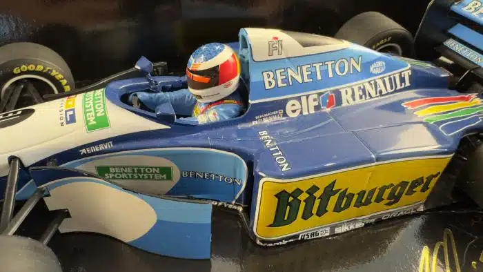 Benetton B195 Michael Schumacher F1 Weltmeister 1995 1:18 – Bild 4