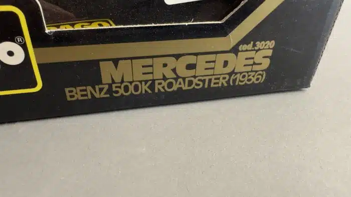 Bburago Mercedes-Benz 500k Roadstar original verpackt – Bild 2