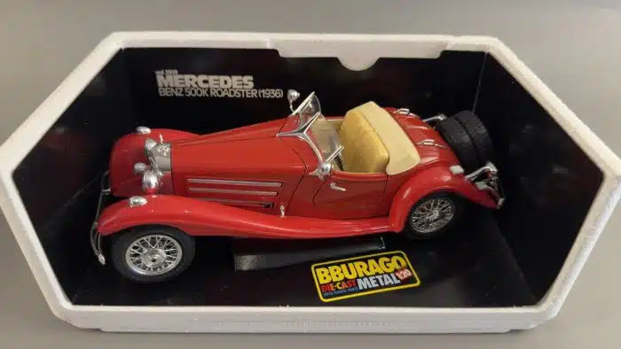Bburago Mercedes-Benz 500k Roadstar original verpackt – Bild 3