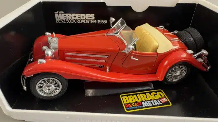 Bburago Mercedes-Benz 500k Roadstar original verpackt – Bild 4