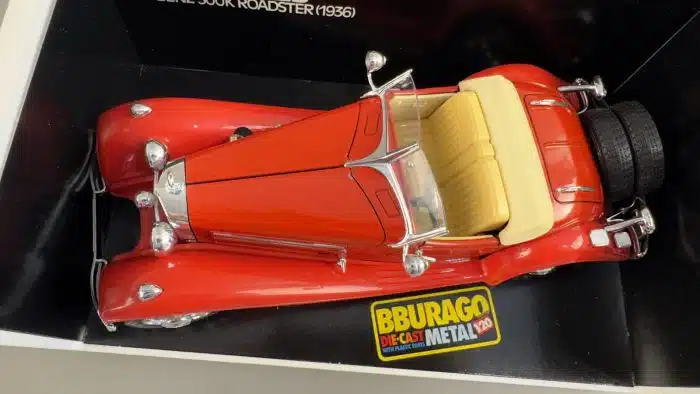 Bburago Mercedes-Benz 500k Roadstar original verpackt – Bild 5