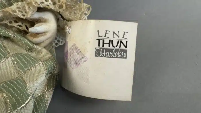 Vintage - Lene Thun Harlekin 32 cm - Bozener Thun – Bild 2