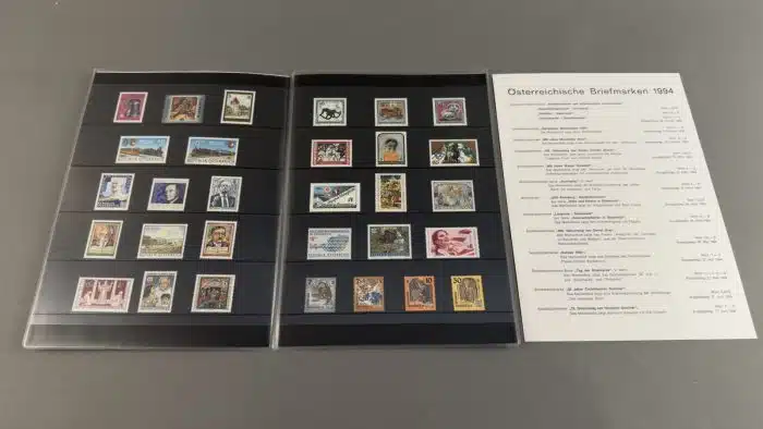 Jahresmappe Briefmarken Österreich 1994 – Bild 2