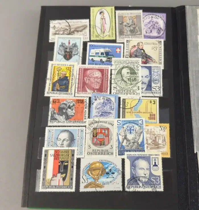Grosses Briefmarkenalbum siehe Bilder !! – Bild 4