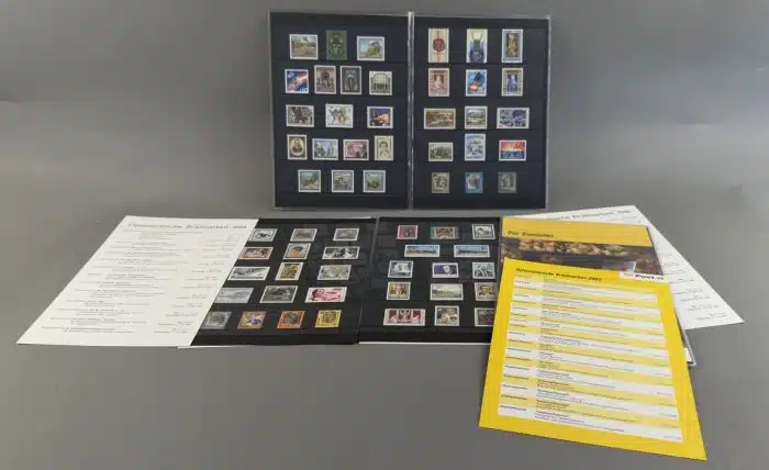 Jahresmappe Briefmarken Österreich 1994, 1995, 2002