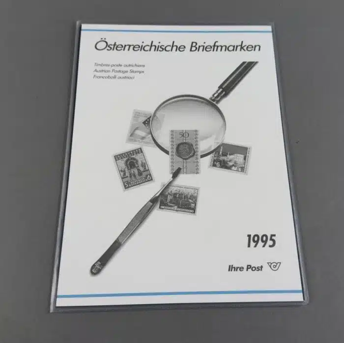 Jahresmappe Briefmarken Österreich 1994, 1995, 2002 – Bild 4