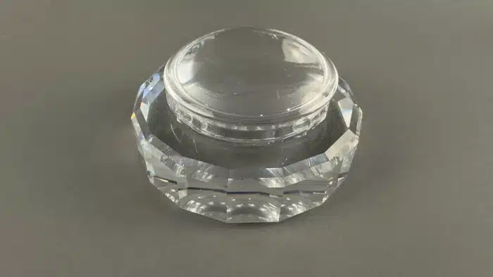 Swarovski 168005 von Adolf Stocker Schmuckdose - Crystal Box Dm. 13 cm 