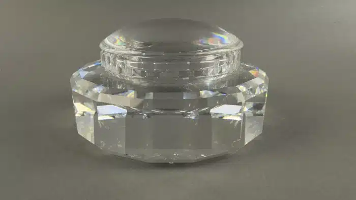 Swarovski 168005 von Adolf Stocker Schmuckdose - Crystal Box Dm. 13 cm  – Bild 3