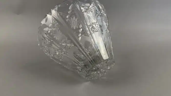 Bleikristall - Schale - Schüssel  DM. 20 cm H 13 cm – Bild 6
