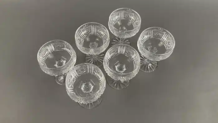 6 Stück Bleikristall Champagner - Prosecco Gläser – Bild 2