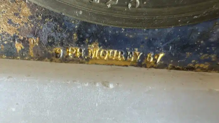 Kaminuhr Philippe Mourey Frankreich, um 1860, L 45 cm H 30 cm. – Bild 17