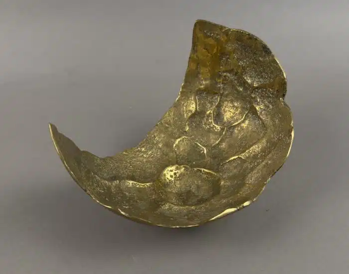 Heinz Goll -  Messing Schale - Ausführung Gießerei "Kurt Jesch" Bleiburg, L 21 cm H 14 cm – Bild 2