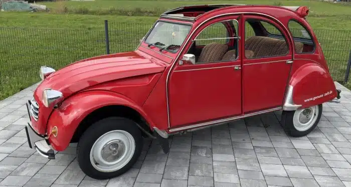TRAUMSTÜCK !! Erstbesitz - Cabrio / Roadster - Ente - Citroën 2CV  Siehe Bilder und Video !! Wert lt. Marktbeobachtung 15.000 € - 18.000 €