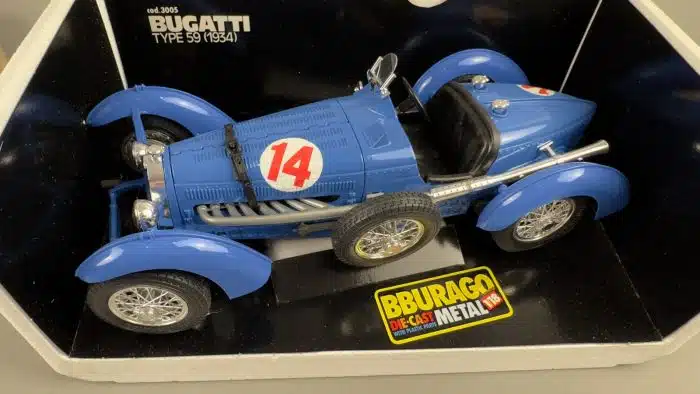 Bburago 1:18 - Modelauto - Bugatti Type 59 (1934) – Bild 2