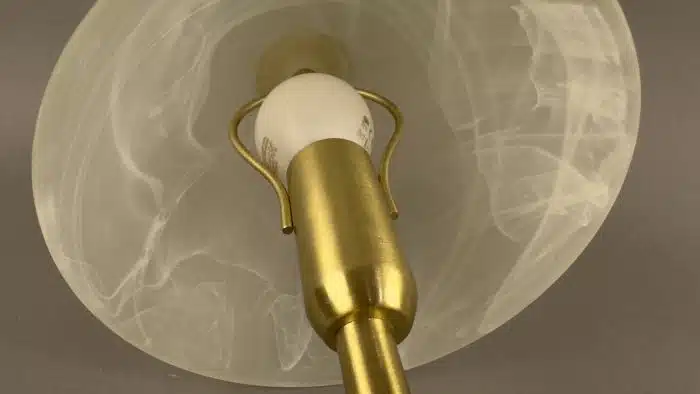 Stilvolle elegante Tischlampe Höhe: 35cm – Bild 4