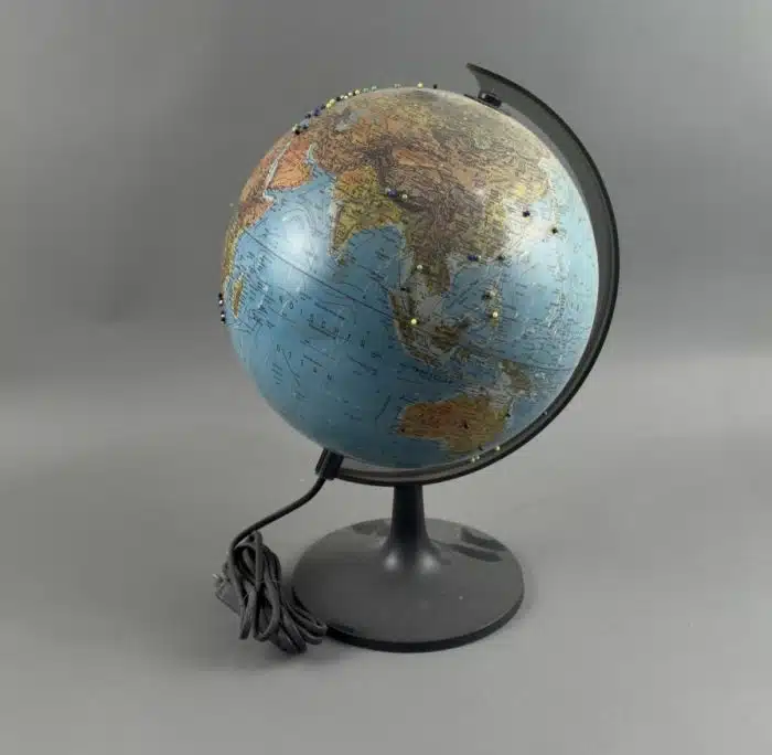 Globus beleuchtet Dm. 27 cm – Bild 2