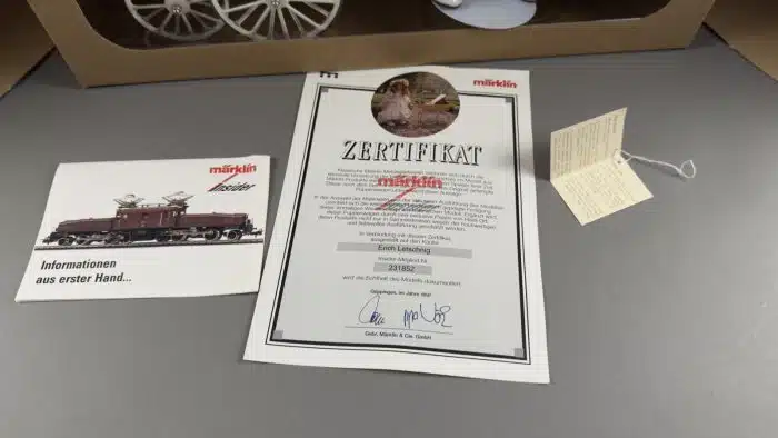Märklin 1611 - Heidi Ott - unbespielt - Künstlerpuppe m. Puppenwagen (1995) - Nostalgie-Set OVP – Bild 5