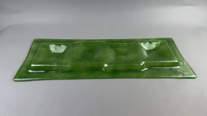 Ze-Art-Glas Daniel Zelko - Designer - Kerzenhalter aus Glas für 4 Kerzen 63x25 cm