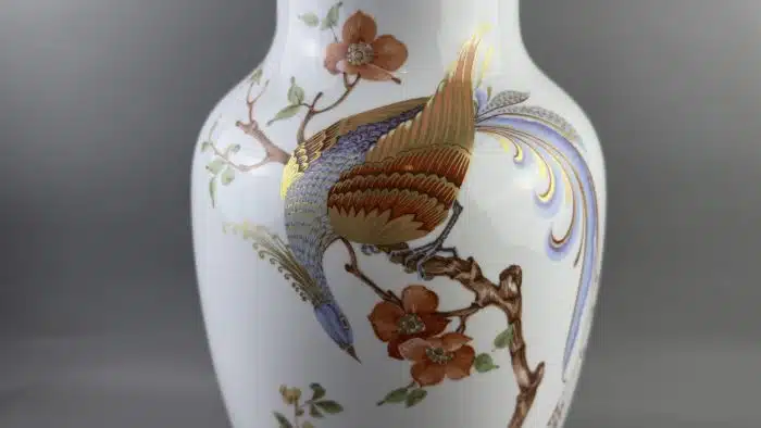 Große Porzellan Vase, Kaiser Porzellan, Dekor Olivia, H. 56cm – Bild 2