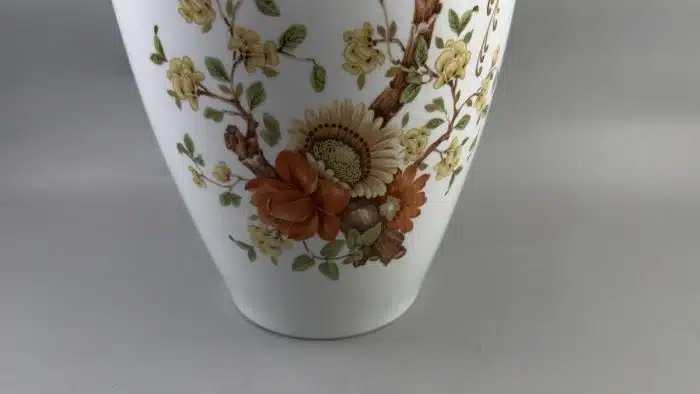 Große Porzellan Vase, Kaiser Porzellan, Dekor Olivia, H. 56cm – Bild 3
