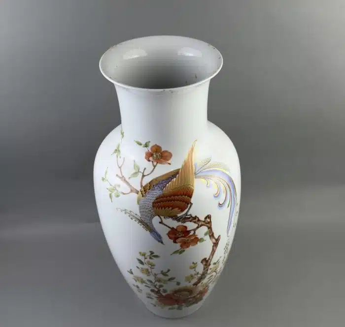 Große Porzellan Vase, Kaiser Porzellan, Dekor Olivia, H. 56cm – Bild 4