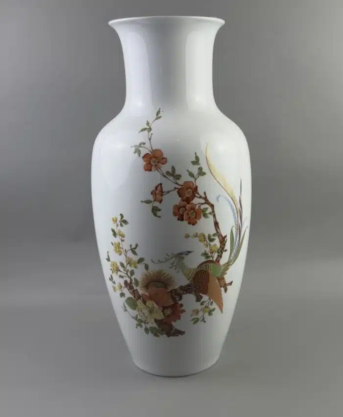 Große Porzellan Vase, Kaiser Porzellan, Dekor Olivia, H. 56cm – Bild 6