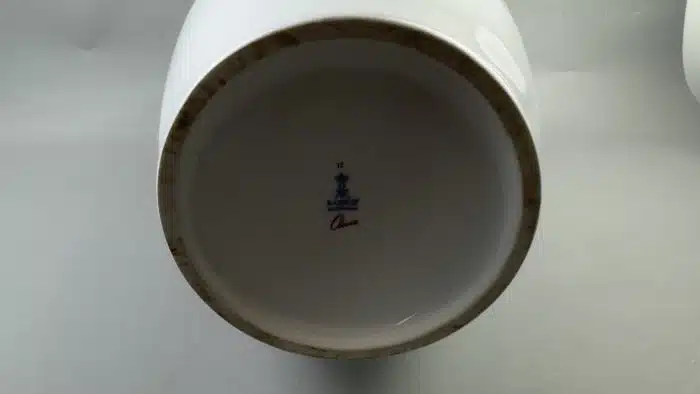 Große Porzellan Vase, Kaiser Porzellan, Dekor Olivia, H. 56cm – Bild 8