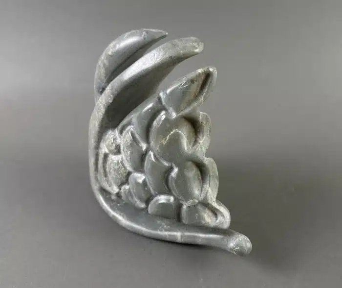 Steinskulptur mit Künstlermonogramm H 15cm – Bild 2