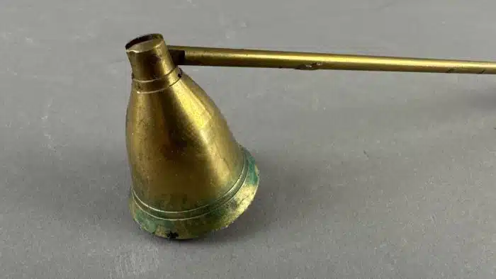 Wärmepfanne - Messing und Kerzenlöscher – Bild 7