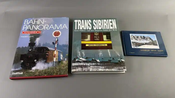 3 Bücher Eisenbahn