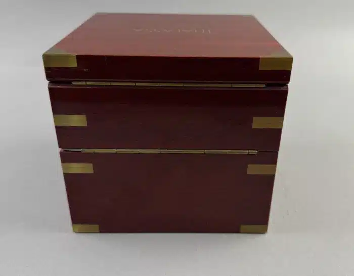 Seltener Marine - Chronometer von Jean Lassale Material Acajou, um 1970 Batteriebertrieben - Funktion gegeben - siehe Video – Bild 18