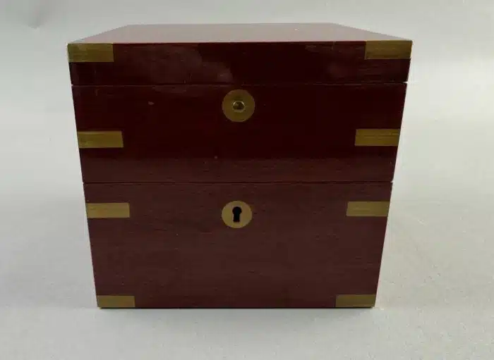 Seltener Marine - Chronometer von Jean Lassale Material Acajou, um 1970 Batteriebertrieben - Funktion gegeben - siehe Video – Bild 21