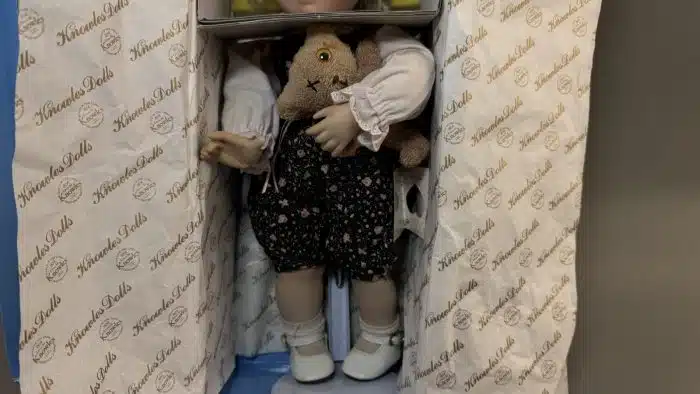 BooBear and Me  Puppe mit Zertifikat Original verpackt – Bild 4
