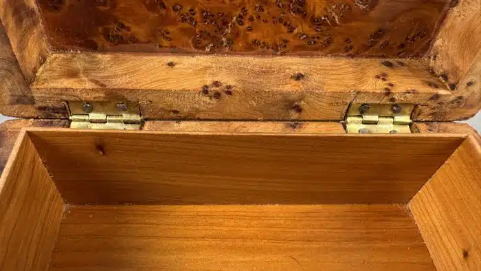 Schatzkiste - Holz 14x10 cm H 7 cm – Bild 4