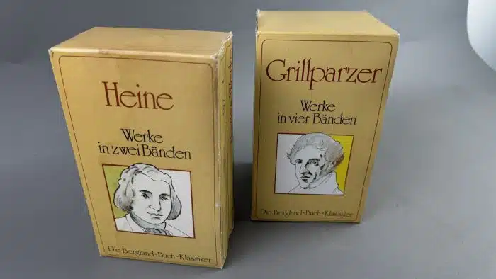 Franz Grillparzer - Werke in zwei und vier Bänden - im Pappschuber – Bild 3