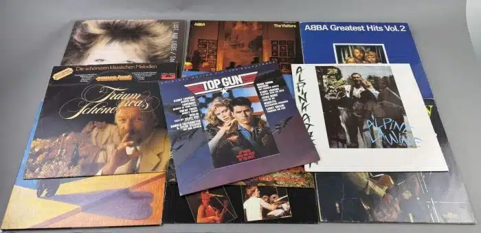 Posten Schallplatten - seltene Stücke - siehe Bilder