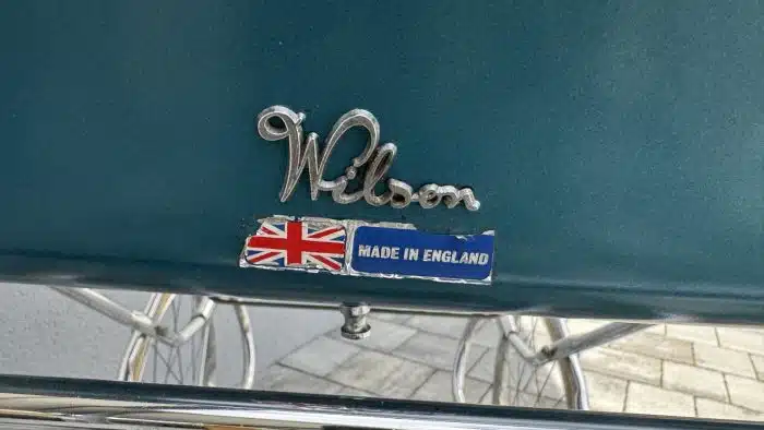 Antiker Wilson Kinderwagen England, 1950er Originalreifen guter Zustand – Bild 8