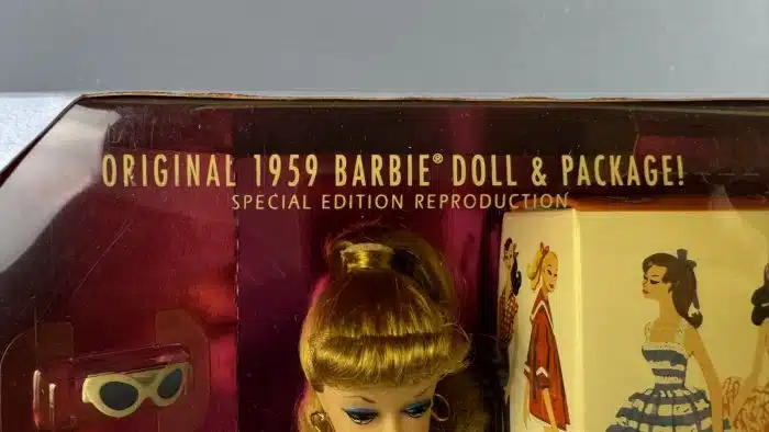 35th Anniversary Blonde 1993 Barbie Puppe in OVP – Bild 2