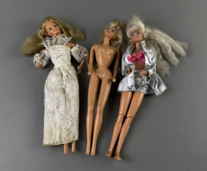 Drei Barbie Puppen - 1966 -1976 Mattel