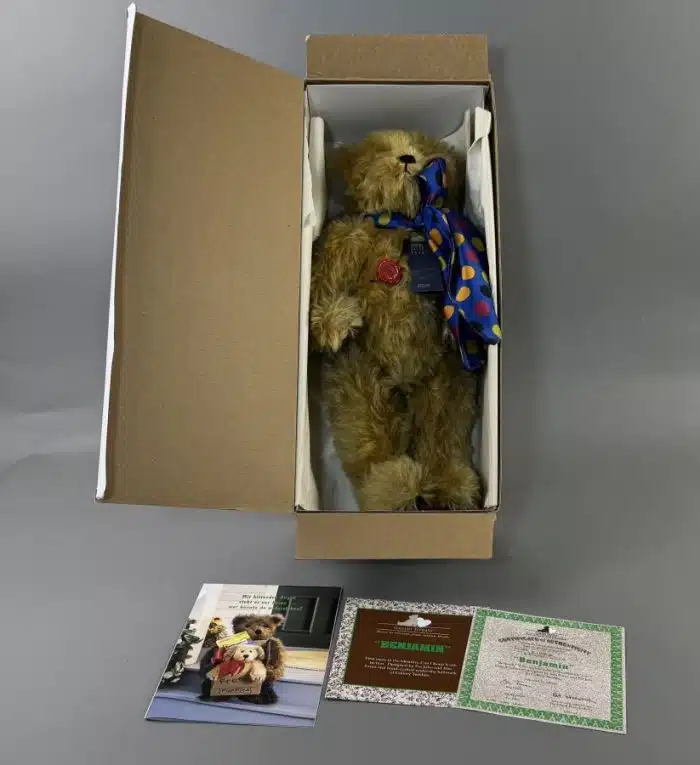 Hermann -Teddy Benjamin -limited Edition original Zertifikat. OVP
