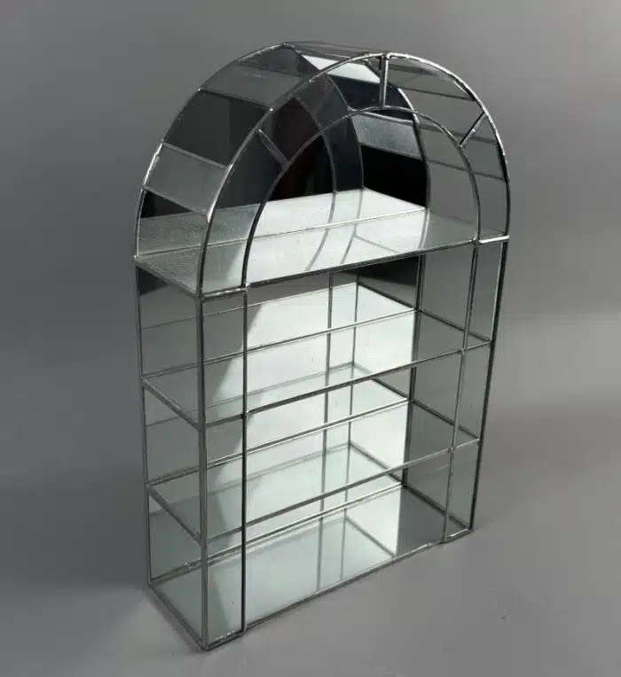 Swarowski Setzkasten Glas Vitrine für Swarowski Figuren 24x9 H.36 cm